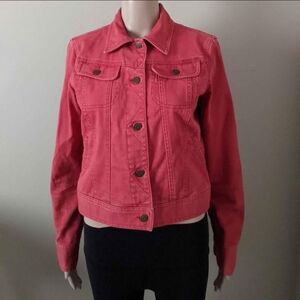Vintage Ralph Lauren LRL Jeans red jacket, women's small
